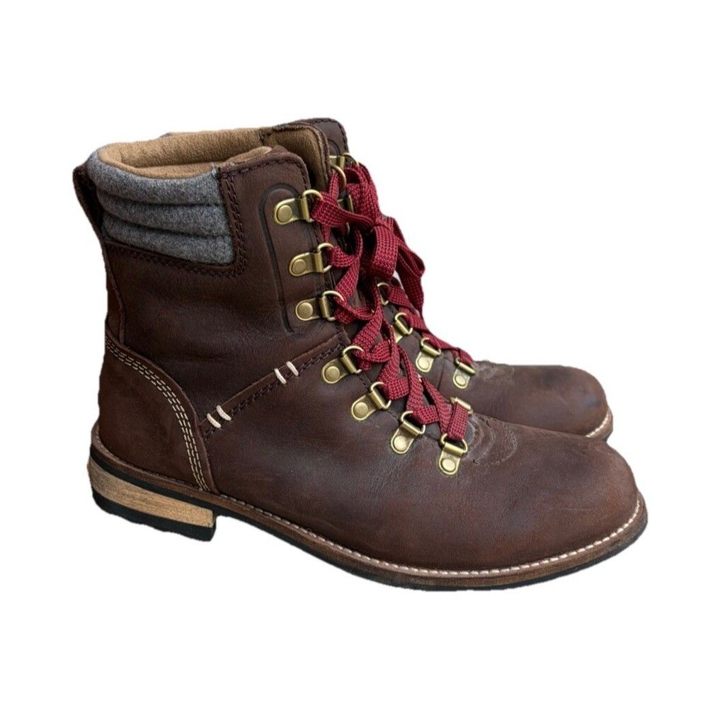 Kodiak Surrey Boots Womens 8 Brown Leather Ankle Lace Up Hiking Waterproof